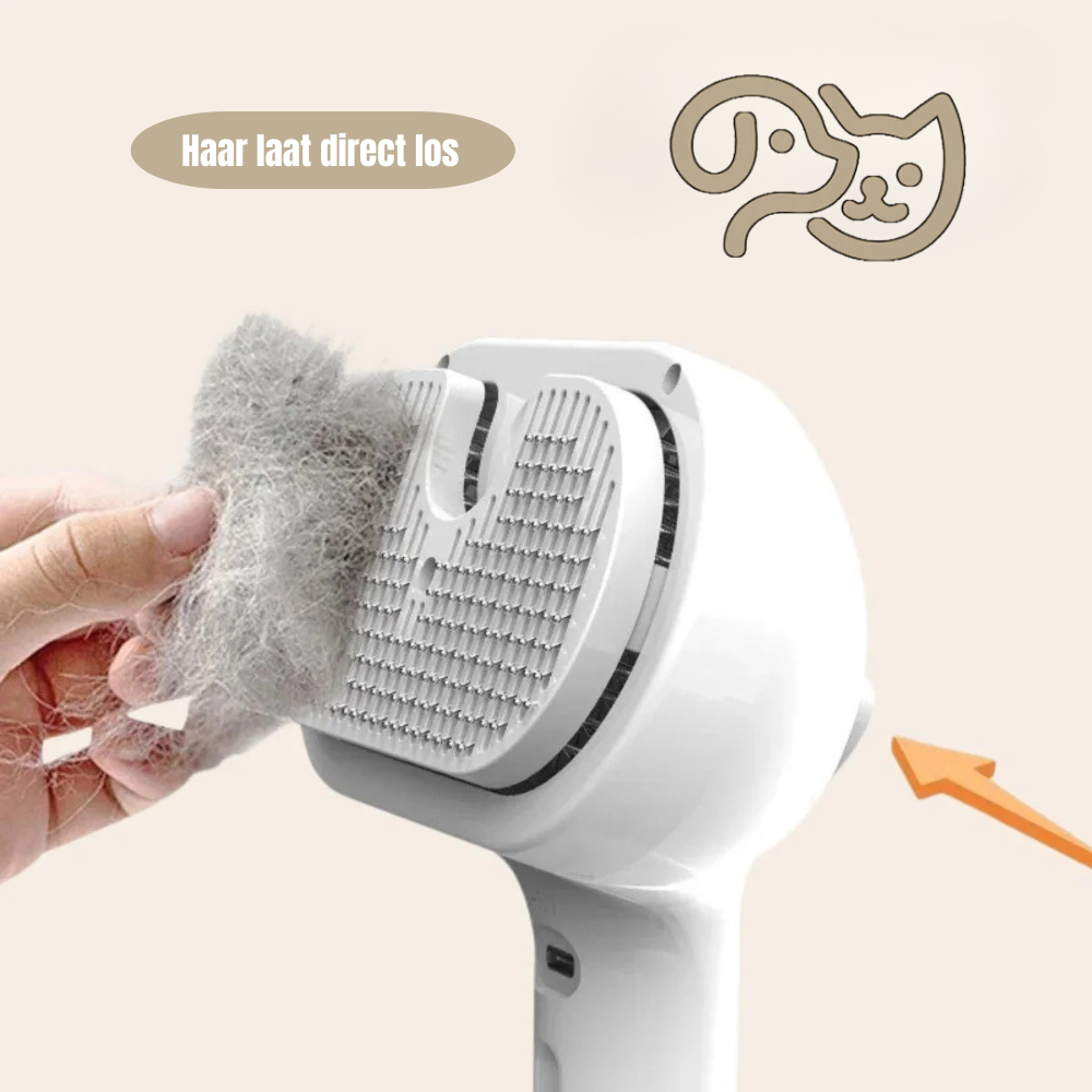 SteamHeaven 2.0 – Professionele Vachtverzorgingsborstel